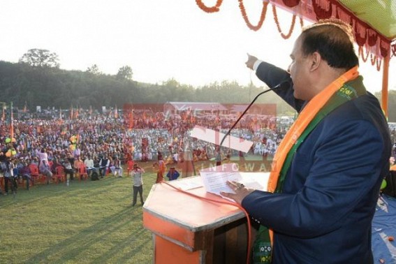 BJP’s surgical strike at Manik Sarkar's Dhanpur : 'Chief Minister didn't build a single College in Dhanpur in 20 yrs, BJP will make it in 20 days', says Assam Minister to Dhanpur voters BJP’s surgical strike at Manik Sarkar's Dhanpur : 'Chief Minister didn't build a single College in Dhanpur in 20 yrs, BJP will make it in 20 days', says Assam Minister to Dhanpur voters